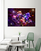 Obraz Kvetinové trblietky Gladiol zs1247